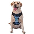 thumbnail image 1 of XMXY No Pull Dog Harness, Horoscope Adjustable Reflective Pet Harness with Oxford Vest, Large Size, 1 of 9