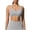 X193-Gray, variant on Neewe Women's Seamless Sports Bra Knitted Yoga Suit Gathering Breathable Workout Gym Tank Top for Women-Light Blue XL