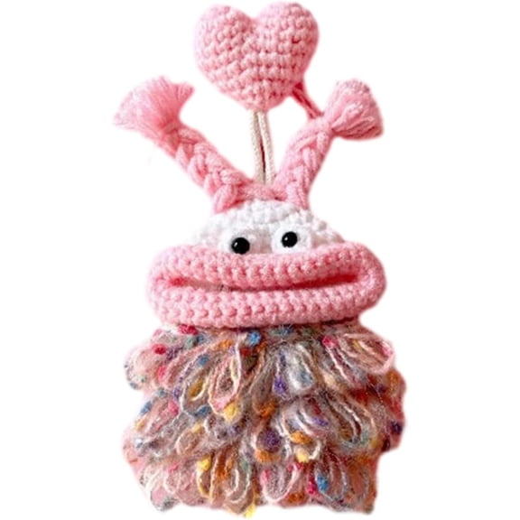 Crochet Key Cover, Car Key Fob Protector Case, Funny Gift for Women