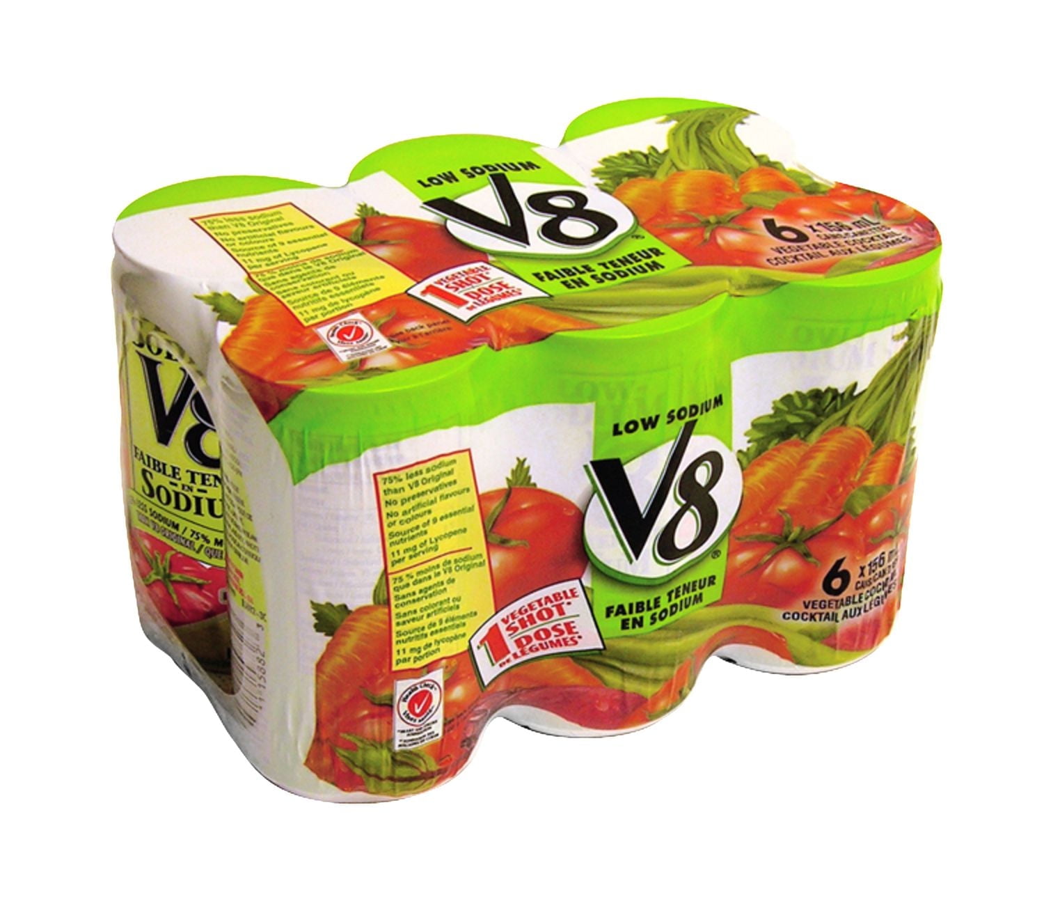 V8 Faible teneur en sodium