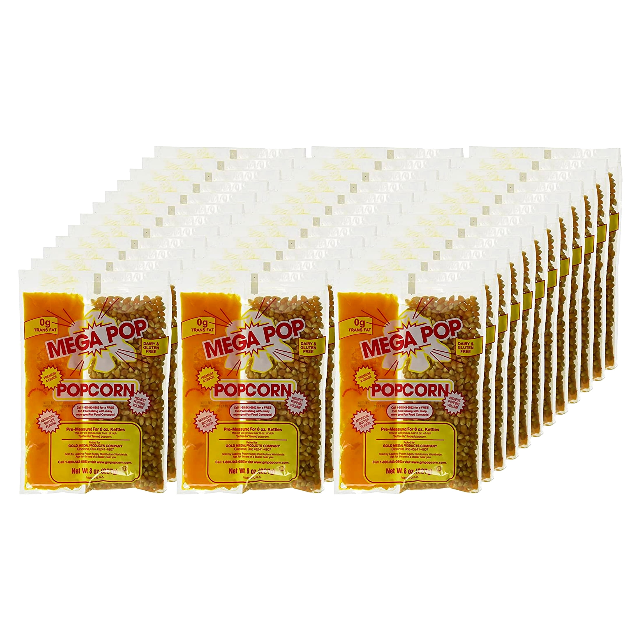 Gold Medal 2836 Gluten-Free Popcorn 8 oz