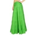 thumbnail image 2 of Phagun Resort Wear Skirt Long Maxi Skirt Beach Wear Cotton Summer Wear, 2 of 5