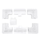 thumbnail image 2 of Roof Corner Bracket, Solar Panel Mounting Bracket Protective ABS White Anti UV Drill Free 7PCS For RV ANGGREK Otros Deportes, 2 of 8