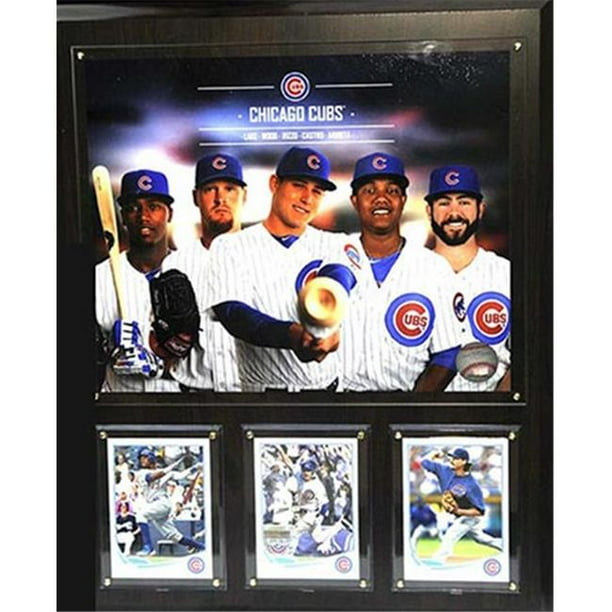 CandICollectables 1215CC14 MLB Chicago Cubs 2014 Plaque d'Équipe