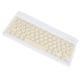 thumbnail image 4 of Teclado Inalámbrico Bling Bling ultrafino 10 pulgadas blanco, 4 of 12