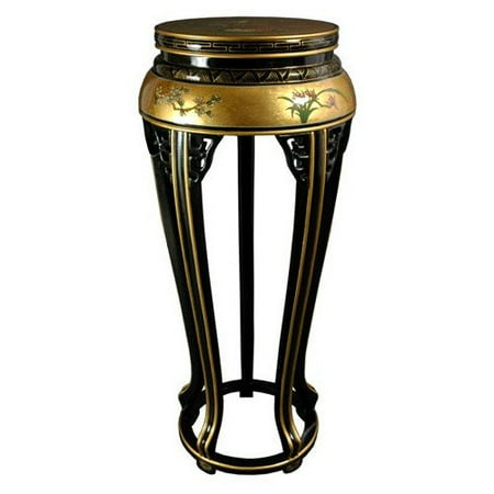 Oriental Furniture Pedestal Plant Stand