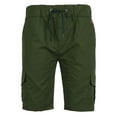thumbnail image 3 of New Fashion Men Cargo Work Shorts Elasticated Summer Casual Combat Pants Trousers Green L, 3 of 6