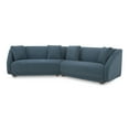 thumbnail image 2 of Moe's Home Collection Fraser Modular Sofa Fabric Blue, 2 of 5