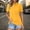 Yellow, variant on MAIHAN Womens Tshirts Cotton Loose Fit Summer Tops 2026 Spring Trendy Casual Solid Color Flowy Tops Cute T Shirts Tops Cotton Tee Shirts for Women