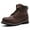 Brown, variant on SAFETY LOONG Work Boots for Men Soft Toe Non Slip Rubber Sole Comfortable Full Grain Leather Waterproof Goodyear Welt Construction Shoes Wheat 12