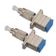 thumbnail image 1 of Conector de fibra óptica, 2 piezas FC macho a adaptador de fibra óptica Adaptador de fibra óptica probado y confiable, 1 of 8