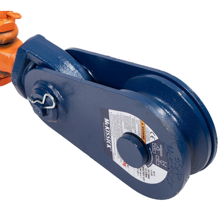 Crosby McKissick 419 Snatch Block with Hook WLL 4 Ton 4-1/2