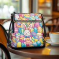 thumbnail image 3 of HELLHERO Easter Egg Satchel Bag, Stylish Ladies Single Shoulder Bag PU Leather Fashion Purse Satchel for Shopping Travel, 3 of 7