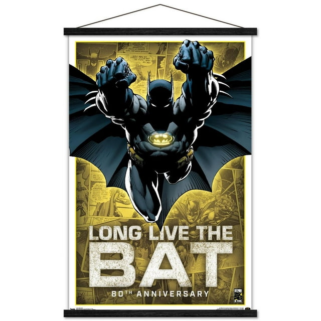 DC Comics - Batman - 80th Anniversary Wall Poster, 22.375" x 34"