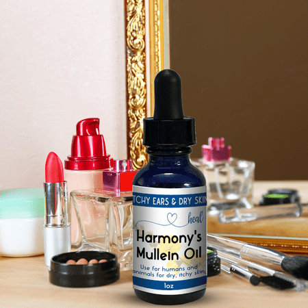 H.E.A.L.'s Mullein Ear Oil - 1oz for Dry, Itchy Ears