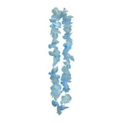 Hawaiian Tropical Flower Luau Party Fabric Petal 38" Fabric Leis, 12 CT
