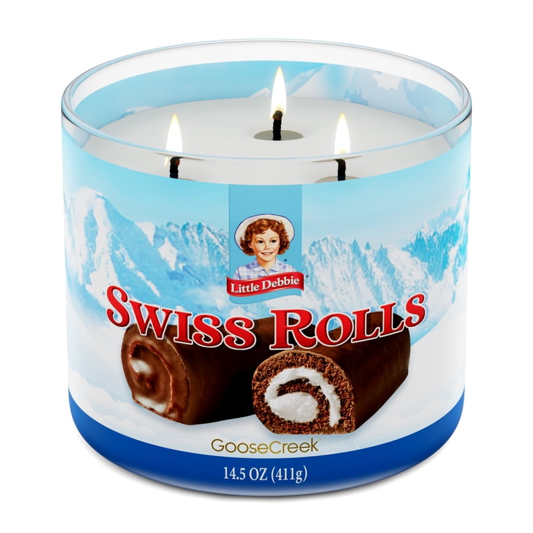 Goose Creek 3-Wick Little Debbie Swiss Rolls Scented Jar Candle
