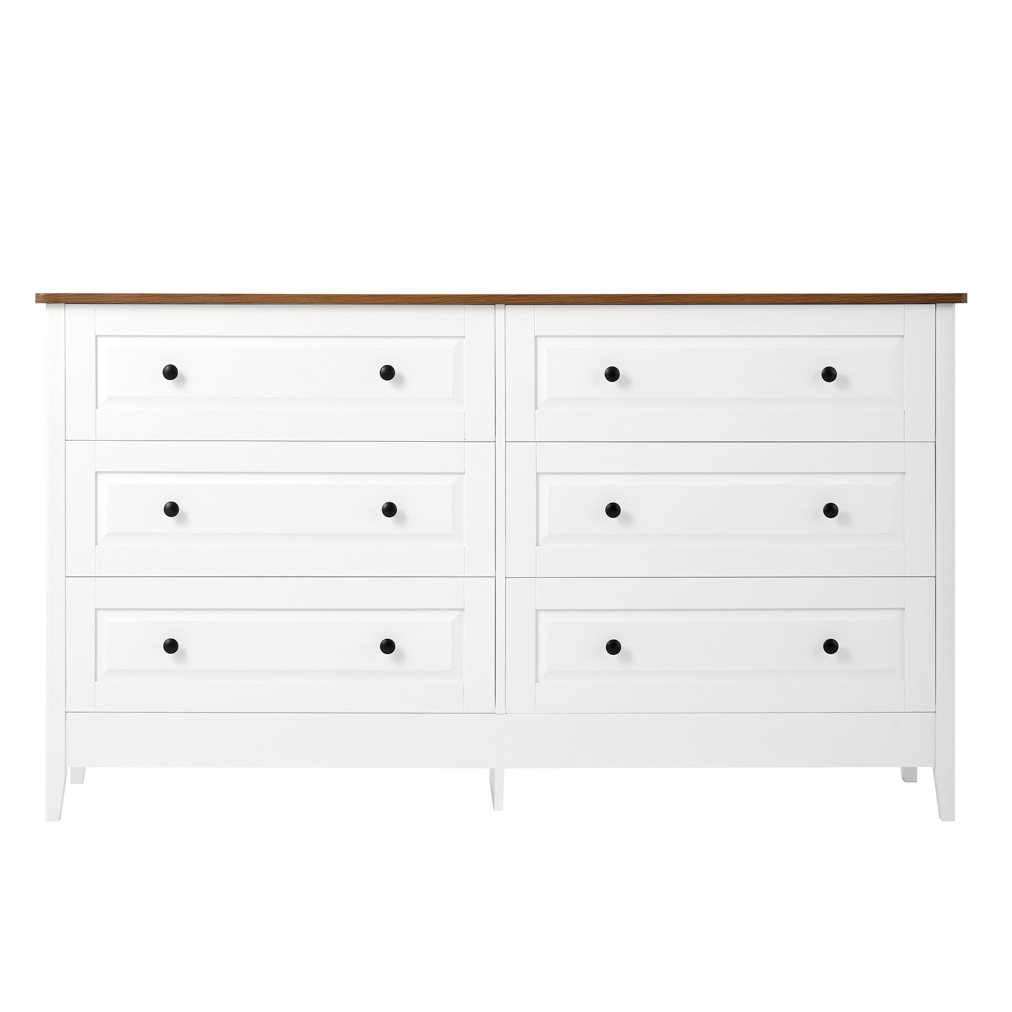 Hodedah Tall Bedroom Dresser, 7-Drawer Chest with Locks, 1-Door 3