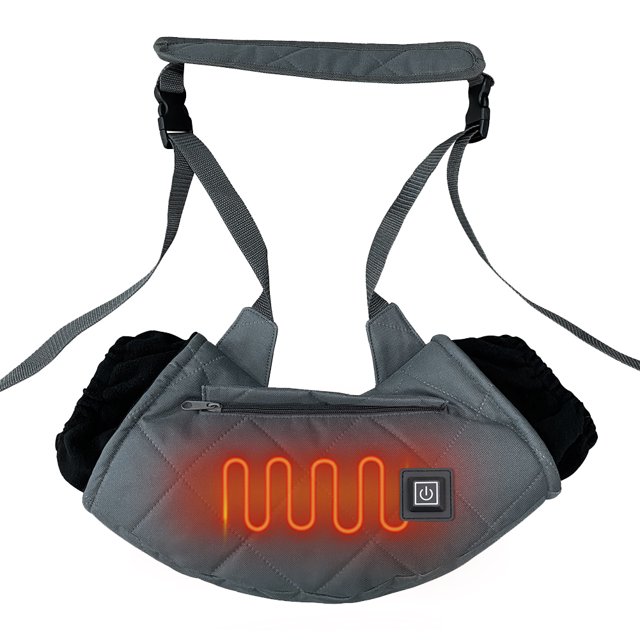 Manguito Mano Con Calefacción Control Temperatura 3 Engranajes Impermeable para El Invierno Mantener Caliente