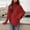 #27 Red, variant on Byworldtasic Women's Sweater Women's Long Sleeve Turtleneck Knit Sweater Asymmetric Hem Oversized Fall Winter Sweaters Casual Pullover Jumper Tops
