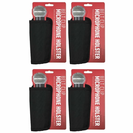 (4) Wireless Microphone Holsters with Belt Clips Package price history on PriceWatchPro
