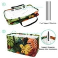thumbnail image 4 of Tropical Plants Laundry Bag, Collapsible Bucket, Storage Basket - Reusable, Foldable, Large Capacity Oxford Cloth Storage Bin, 4 of 7