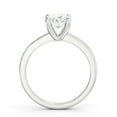 thumbnail image 3 of Dash Jewel 1.8 Ct Oval Cut Lab Created Diamond Engagement Ring – 14K White Gold Plated 4 Prong Ring – Beautiful Valentine’s Gift – Perfect for Women, 3 of 4
