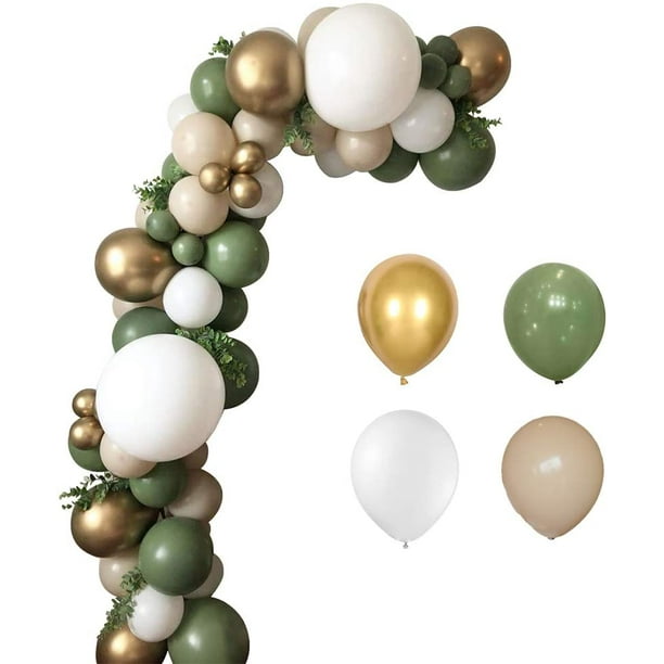 Sage Green Balloon Garland Arch Kit 79PCS Latex balloons with Sage