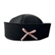 thumbnail image 3 of Sombrero de marinero, elegante accesorio de disfraz para fiestas y representaciones teatrales. Negro, 3 of 8