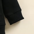 thumbnail image 5 of Rgdypko Toddler Baby Boy Girl Long Sleeve Shirts Pumpkin Letter Print Pullover Black Sweatshirt Tops Fall Outfit Casual Clothes, 5 of 8