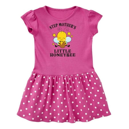 

Inktastic Cute Bee Step Mother s Little Honeybee with Stars Gift Baby Girl Dress