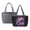 Black and Pink - Skull Rose Butterfly, variant on Skull Rose Print Handbags for Women Quilted Tote Bag Two-tone Hobo Purse Double Sided Satchel Shoulder Bag with Side Pockets