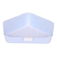 thumbnail image 5 of hengtong Pet Pan Cage Accessories Training Pads Cage Toilet Potty Corner Toilet for Cages Light Blue, 5 of 9