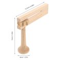 thumbnail image 3 of Cliquet en Bois Fabricant de Bruit Traditionnel Hochet Mexicain Jouet pour Événements Sportifs Fête et Célébrations Cadeau d'Anniversaire Jeux de Football, 3 of 8