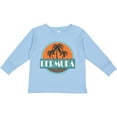 thumbnail image 3 of Inktastic Bermuda Vacation Trip Boys or Girls Long Sleeve Toddler T-Shirt, 3 of 5
