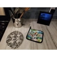 thumbnail image 3 of Basset Hound Spring Garden Pair of Pot Holders, 3 of 5