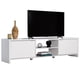 thumbnail image 2 of Mueble Mesa Para Tv Rack Madesa 2 Puertas Hasta 80 Blanco, 2 of 10