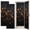 Color 3, variant on 2 Pcs School Locker Magnetic Wallpaper for Boys 12" x 36" Futuristic Cityscape Neon Lights Reflections Reusable Removable Locker Accessories Back to School Supplies