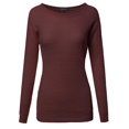 thumbnail image 1 of FashionOutfit Women's Classic Rounded Scoop Neck Sweater, 1 of 3