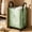 Green, variant on Rolling Storage Bag with Wheels, Foldable Laundry Hamper Organizer, Large Capacity Waterproof Fabric Storage Bin with Carry Handles for Clothes, Blankets, Dorm