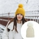 thumbnail image 3 of Sonducket Gorro de lana para mujer, gorro de punto cálido, protección cómoda para los oídos, gorros para adultos para otoño e invierno, gorros Sombreros Beige Sonducket AP013443-06, 3 of 6