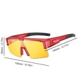 thumbnail image 3 of WEST BIKING Gafas de bicicleta Cómodas de usar Gafas deportivas Gafas de sol para exteriores Tmvgtek Accesorios para bicicletas, 3 of 3