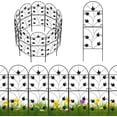 thumbnail image 2 of GardenGuard Rustproof Easy Install Metal Dog Barrier Fence, 10' x 24", 2 of 6