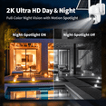 thumbnail image 3 of Conico 4G LTE Cellular Security Camera, Solar Powered Outdoor 3MP PTZ Camera, No WiFi Needed, AI Human Detection, Color Night Vision, 3 of 12