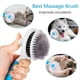 thumbnail image 4 of Cat Grooming Brush Cleaning Oil Head Brush Pet Grooming Brush Tool Pet Massage - Self Cleaning Blue, 4 of 5