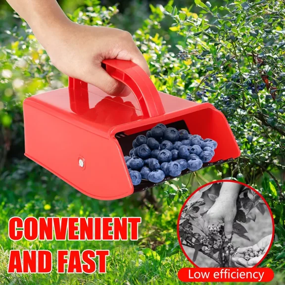 WEISIPU Berry Pickers Metal Comb Rakes Garden Blueberry Blackberry Picking Scoop Picker