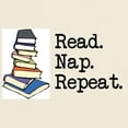 thumbnail image 3 of CafePress - Read. Nap. Repeat. Light T Shirt - Men's Classic Graphic T-Shirt, 3 of 4