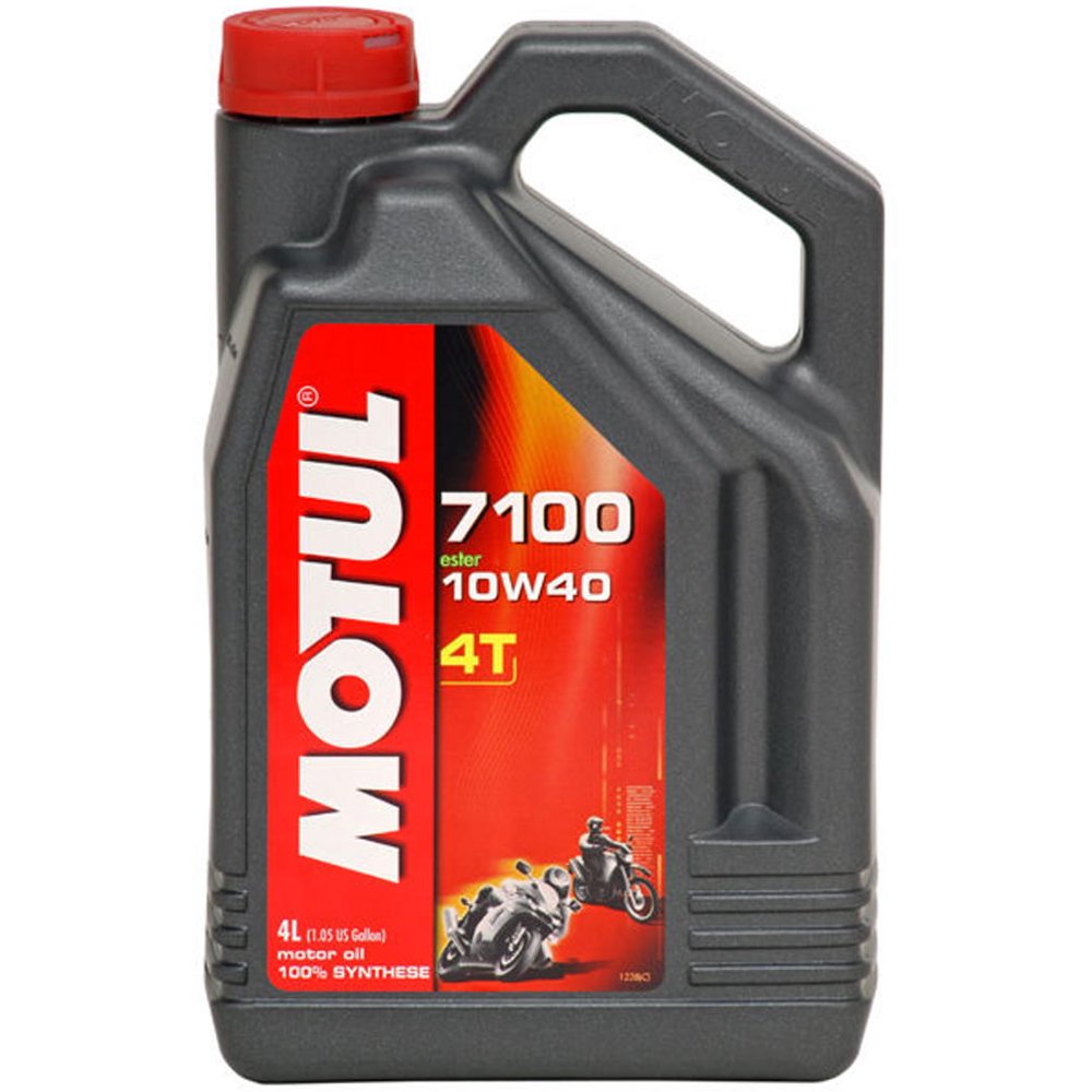 Motul 7100 4T FullSynthetic Motorcycle Oil 10W40 1 Gallon Walmart