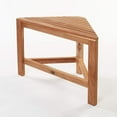 thumbnail image 1 of RAY 24” Corner Shower Bench by Gala Teak, 1 of 6