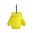 thumbnail image 3 of Pinza para pelotas de golf con 3 puntas, compacta, cómoda para la espalda, fácil de instalar, ajuste seguro, pinza para pelotas atornillada, regalo pa, 3 of 9